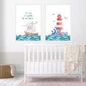 キャピタンデバルコキャプテン男の赤ちゃん子供部屋ウォールアート ポスター