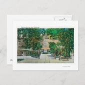 キャピトラの階段の眺め キャピトラ、カリフォルニア州 ポストカード (正面/裏面)