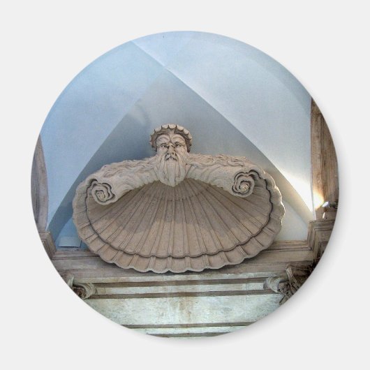 キャピトリン博物館の入り口 マグネット (正面)