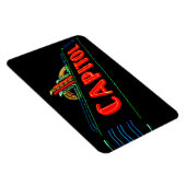 キャピトルシアター – シアターヴィンテージネオンマーキーサイン マグネット (右側)