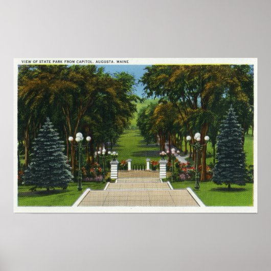 キャピトルステップズビューオブザ州パーク ポスター (正面)