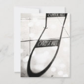 キャピトルヒルのシャドー看板の招待状 招待状 (正面)