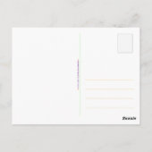 キャピトルヒルシアトルハートラブポストカード ポストカード (裏面)