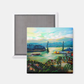 キャピトルヒルドーン マグネット (正面/裏面)