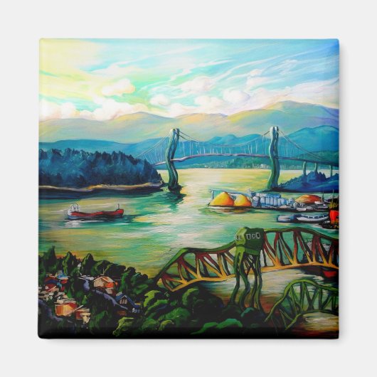 キャピトルヒルドーン マグネット (正面)