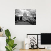 キャピトルビルディング ポスター (ホームオフィス)