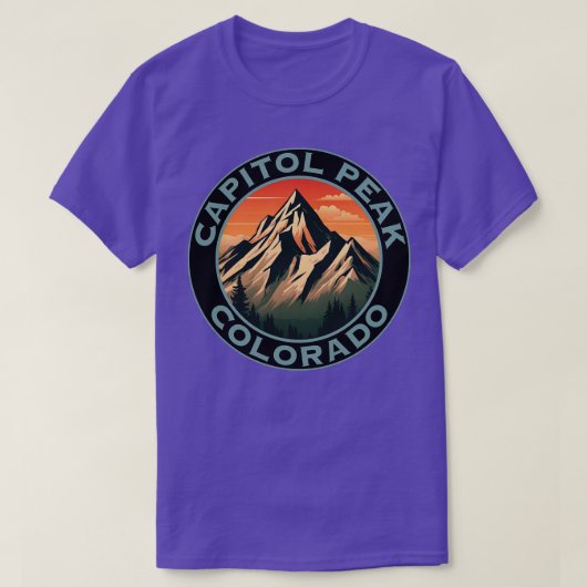 キャピトルピークTシャツ Tシャツ (デザイン正面)