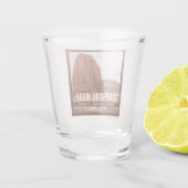 キャピトルリーフナショナルパークカテドラルバレーループ ショットグラス (裏面)