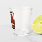 キャピトルリーフナショナルパークカテドラルバレーループ ショットグラス (右)