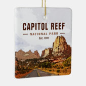 キャピトルリーフナショナルパークカテドラルバレーループ セラミックオーナメント (右)