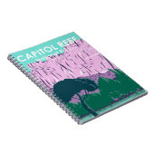 キャピトルリーフナショナルパークユタヴィンテージ ノートブック (右側)