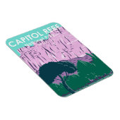 キャピトルリーフナショナルパークユタヴィンテージ マグネット (右側)