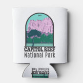 キャピトルリーフナショナルパークユタヴィンテージ 缶クーラー (裏面)