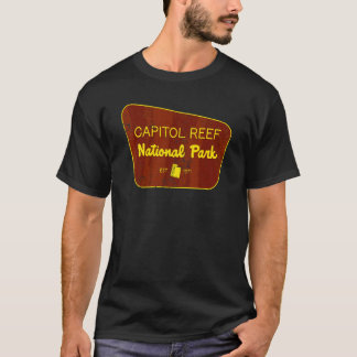 キャピトルリーフナショナルパークユタ動揺して自然 Tシャツ