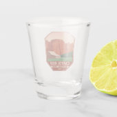 キャピトルリーフナショナルパークランチヴィンテージ ショットグラス (裏面)