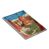 キャピトルリーフナショナルパークヴィンテージ ノートブック (右側)