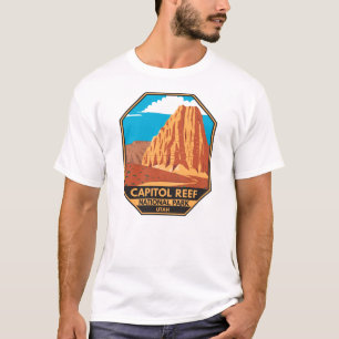 キャピトルリーフ国立公園カテドラルバレーループ Tシャツ