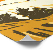 キャピトルリーフ国立公園ユタゴールデン玉座 ポスター (角)