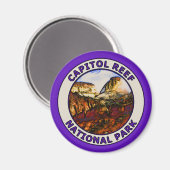 キャピトルリーフ国立公園 マグネット (正面/裏面)