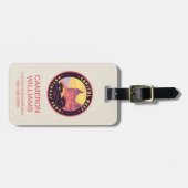 キャピトルリーフ国立公園 ラゲッジタグ (正面横)