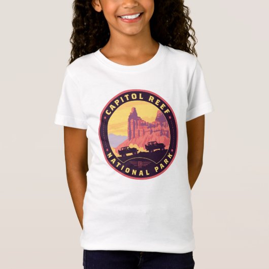 キャピトルリーフ国立公園 Tシャツ (正面)