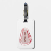 キャピトルリーフ登山カラビナー ラゲッジタグ (裏面縦)