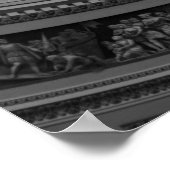 キャピトルロタンダB&W ポスター (角)