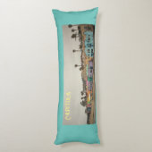 キャピトルヴェネツィアの村カラフル海岸線 ボディピロー (裏面 (縦))