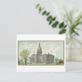 キャピトル建物インLansing,ミシガン州,ヴィンテージ ポストカード (スタンド正面)