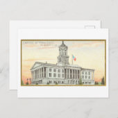 キャピトル建物インNashville,テネシー ポストカード (正面/裏面)