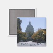 キャピトル建物ワシントンD.C. マグネット (正面/裏面)