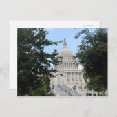 キャピトル建物額縁木 ポストカード (正面/裏面)