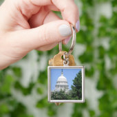 キャピトル建物from Bartholdi Park キーホルダー (手)