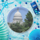 キャピトル建物from Bartholdi Park ペーパープレート (パーティー)