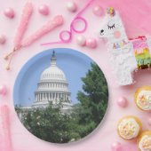 キャピトル建物from Bartholdi Park ペーパープレート (パーティー)