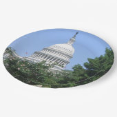 キャピトル建物from Bartholdi Park ペーパープレート (アングル)