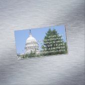 キャピトル建物from Bartholdi Park マグネット名刺 (インサイチュ)