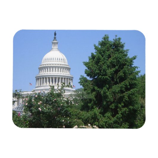 キャピトル建物from Bartholdi Park マグネット (横)