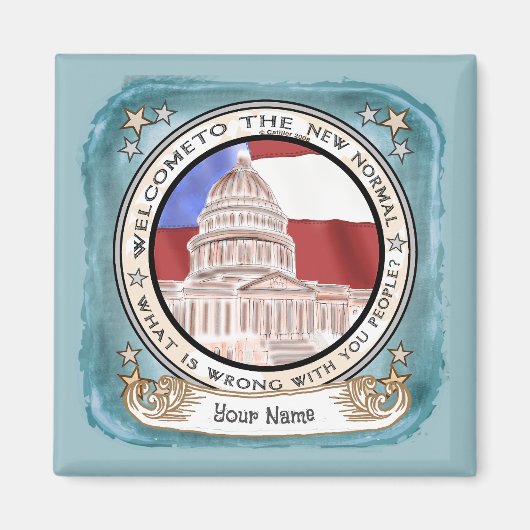 キャピトル新しい標準 マグネット (正面)