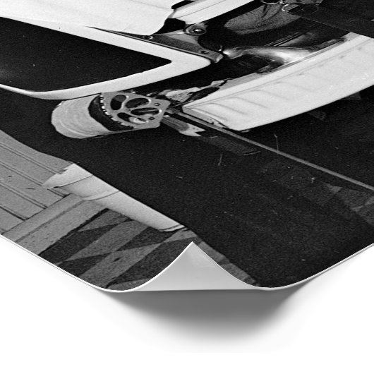 キャピトル理容師ショップ1938ヴィンテージ写真 ポスター (角)