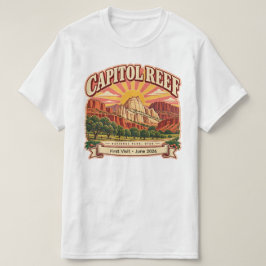 キャピトル・リーフ国立公園のオリジナルグッズ Tシャツ