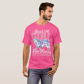 キャピバラが大好きな女の子 Tシャツ (正面フル)
