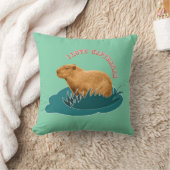 キャピバラが大好き クッション (ブランケット)