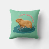 キャピバラが大好き クッション (裏面)