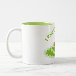 キャピバラが大好き ツートーンマグカップ