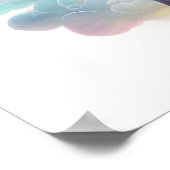 キャピバラとユニコーンのポスター - 魔法のファンタジーアート ポスター (角)