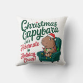 キャピバラのクリスマスピロー クッション (裏面)