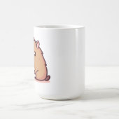 キャピバラのコーヒー好き コーヒーマグカップ (中央)