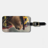 「キャピバラの救出：消防士Extraordinair ラゲッジタグ (正面横)