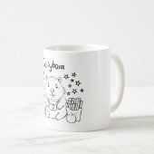 キャピバラの昼休み コーヒーマグカップ (正面右)